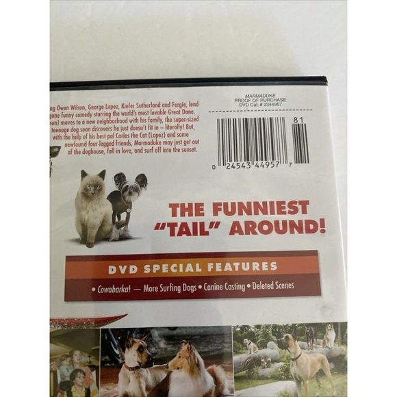 Marmaduke (DVD, 2010) Very Good - Picture 4 of 7